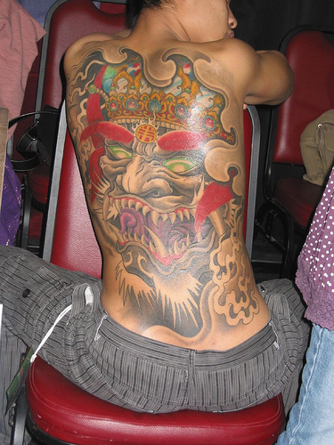 In Thailand tattoos are a part of life natural common and religious